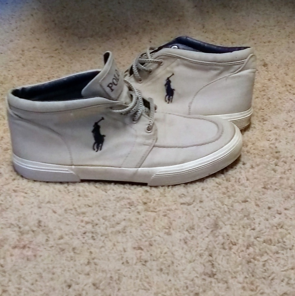 🔥High Top Polo by Ralph Lauren Shoes